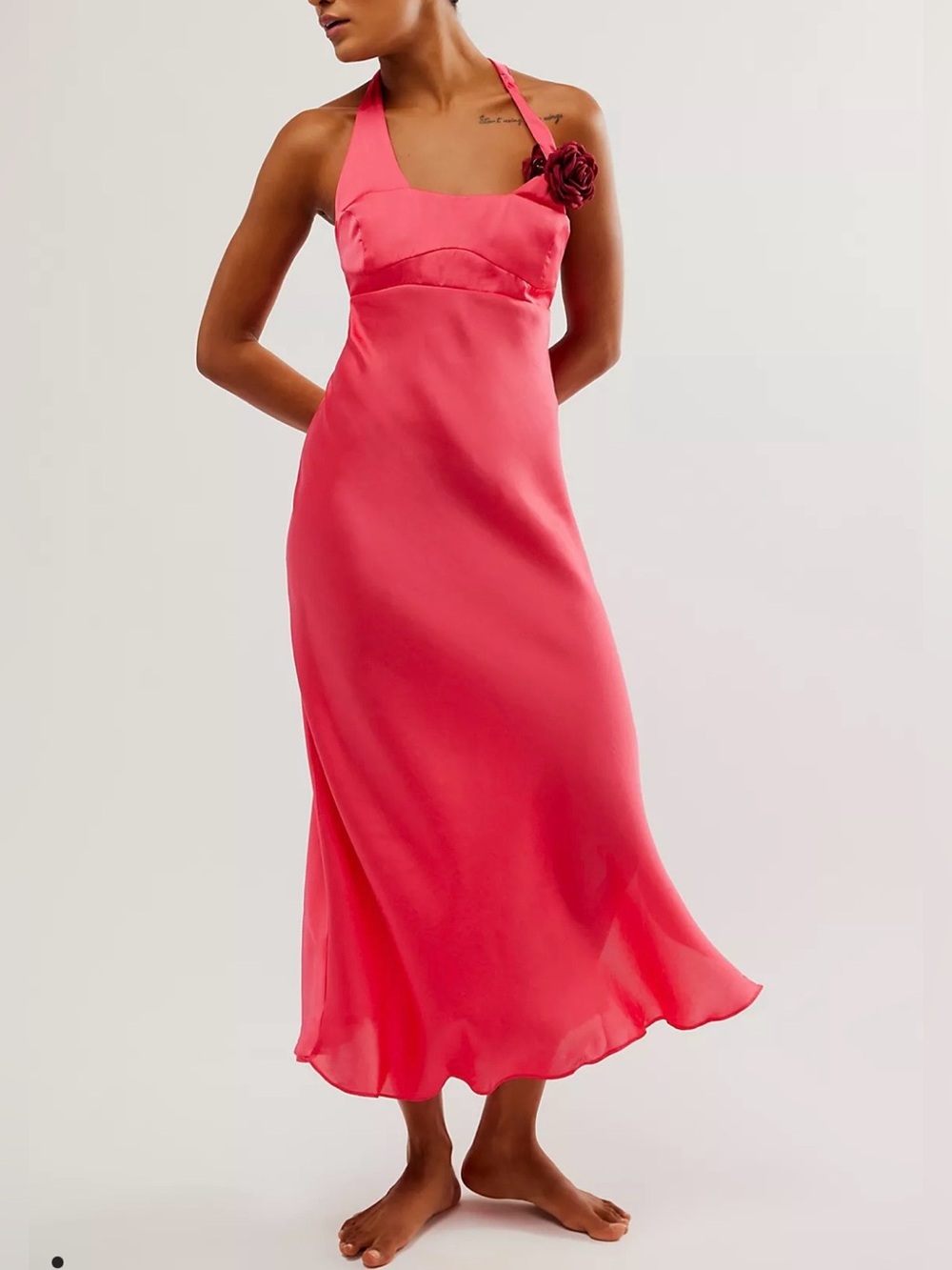 Intimately Free People Happy Hour Slip Midi Dress